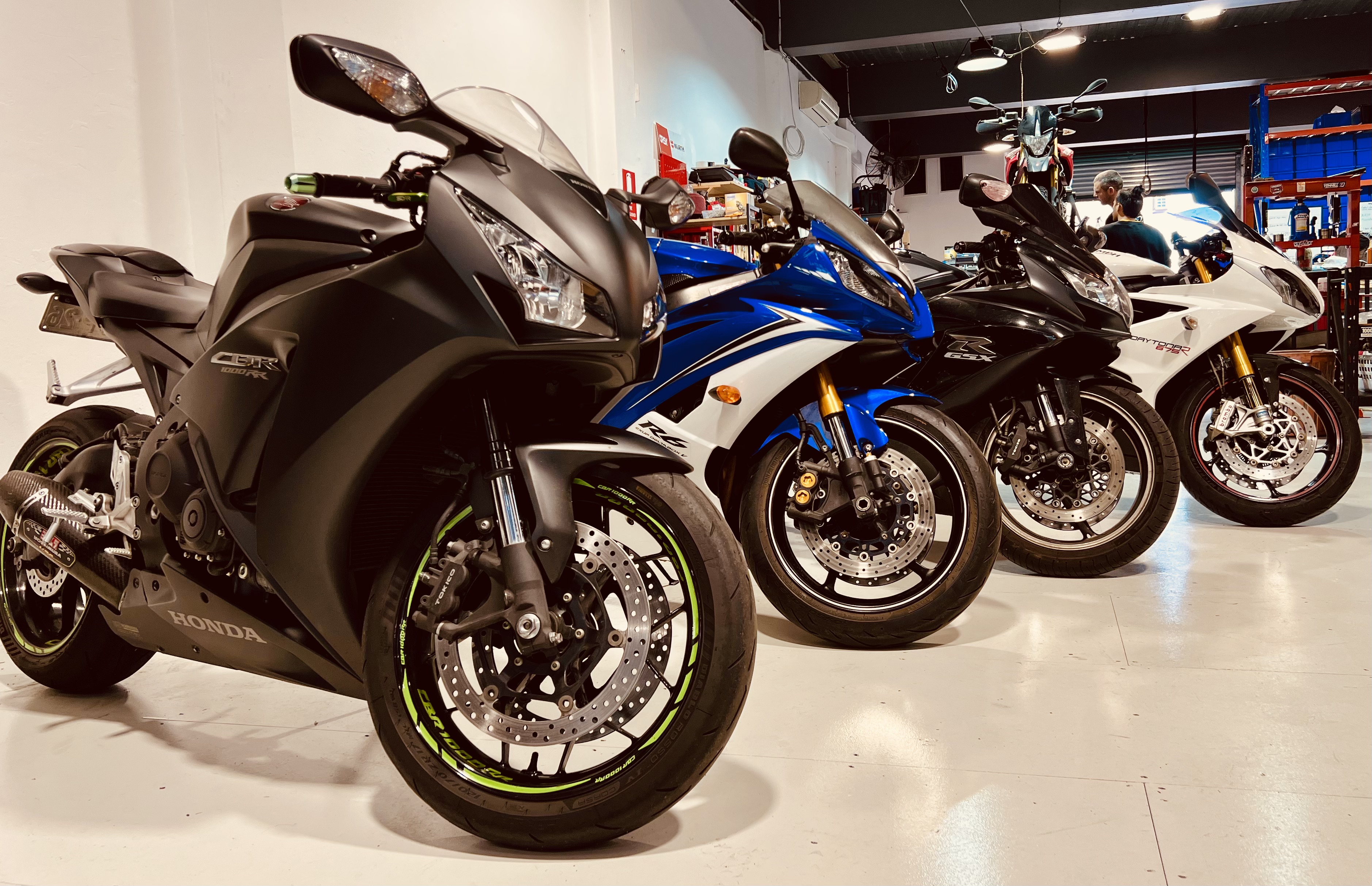 Motorcycles background